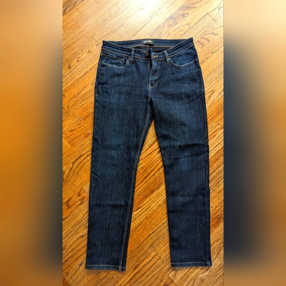DU/ER Duer All-Weathee Denim Jeans 34 x 30 Slim Fit